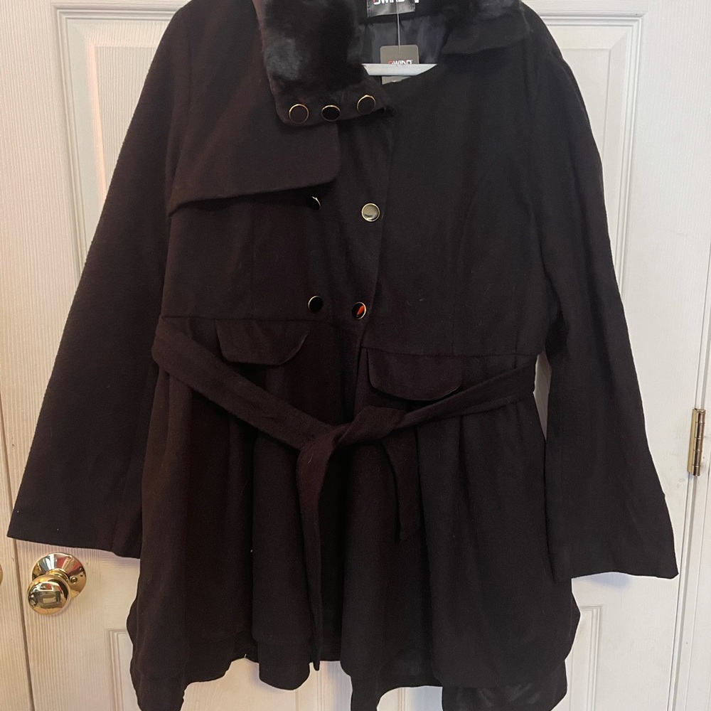 NWT Black Winter Coat
